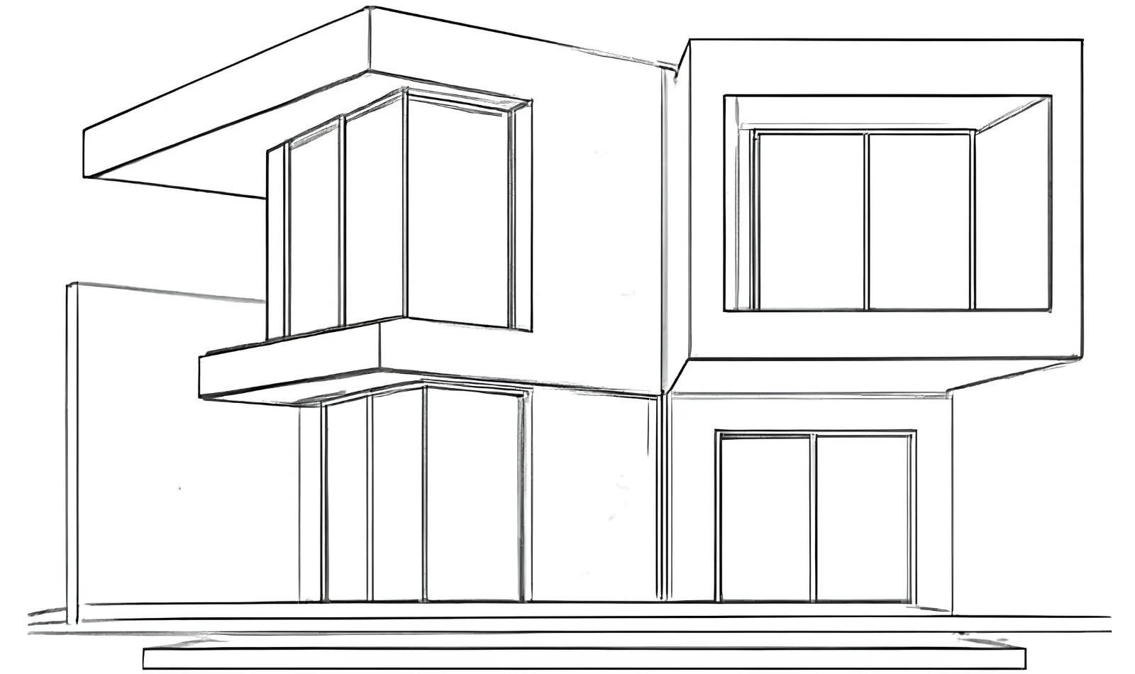 Parva Architects Contact Sketch