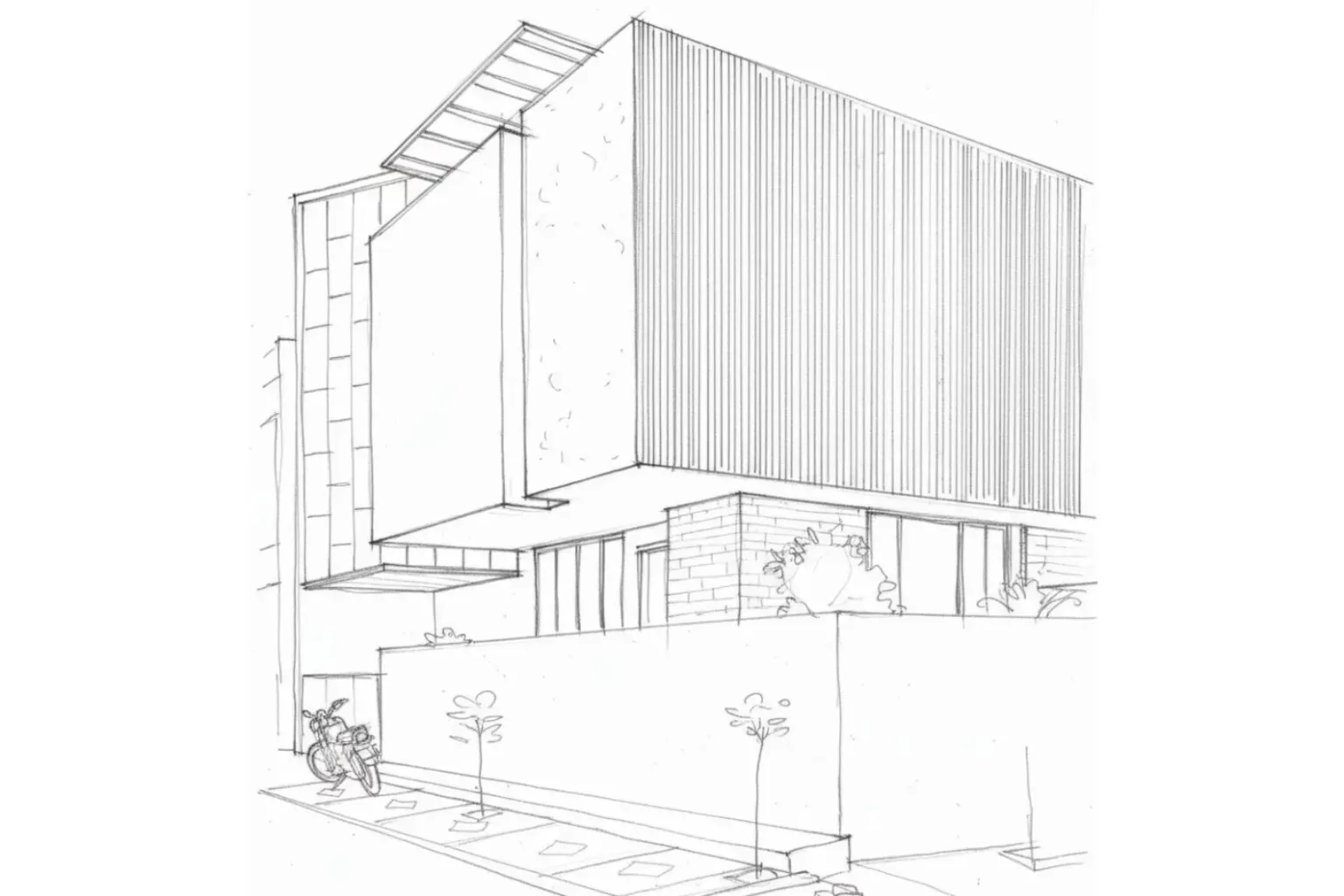 Club House sketch